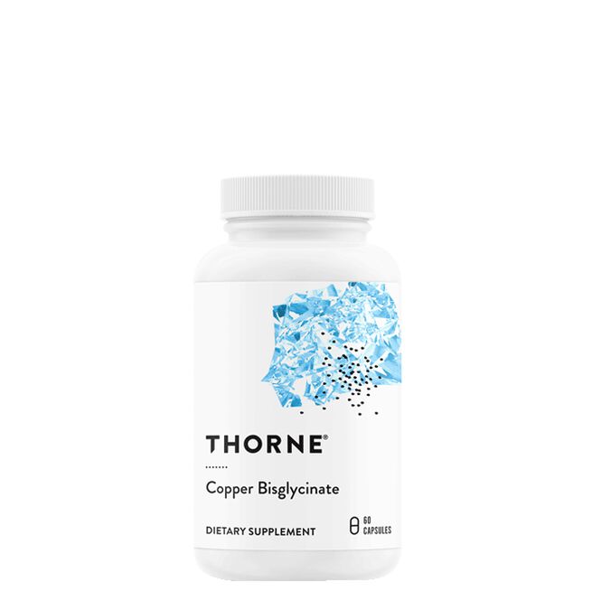 Copper Bisglycinate 60 kapslar från Thorne Research Inc. – kapslar