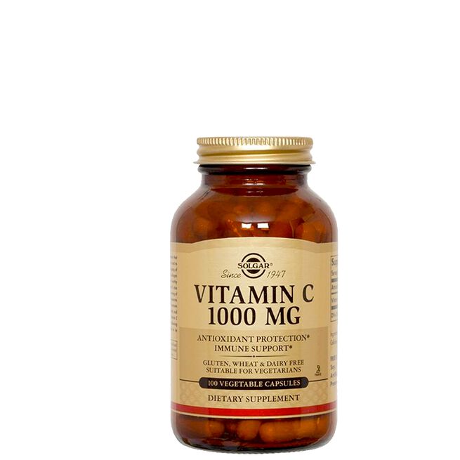 Vitamin C 1000 mg 100 vegikapslar från Solgar – kapslar