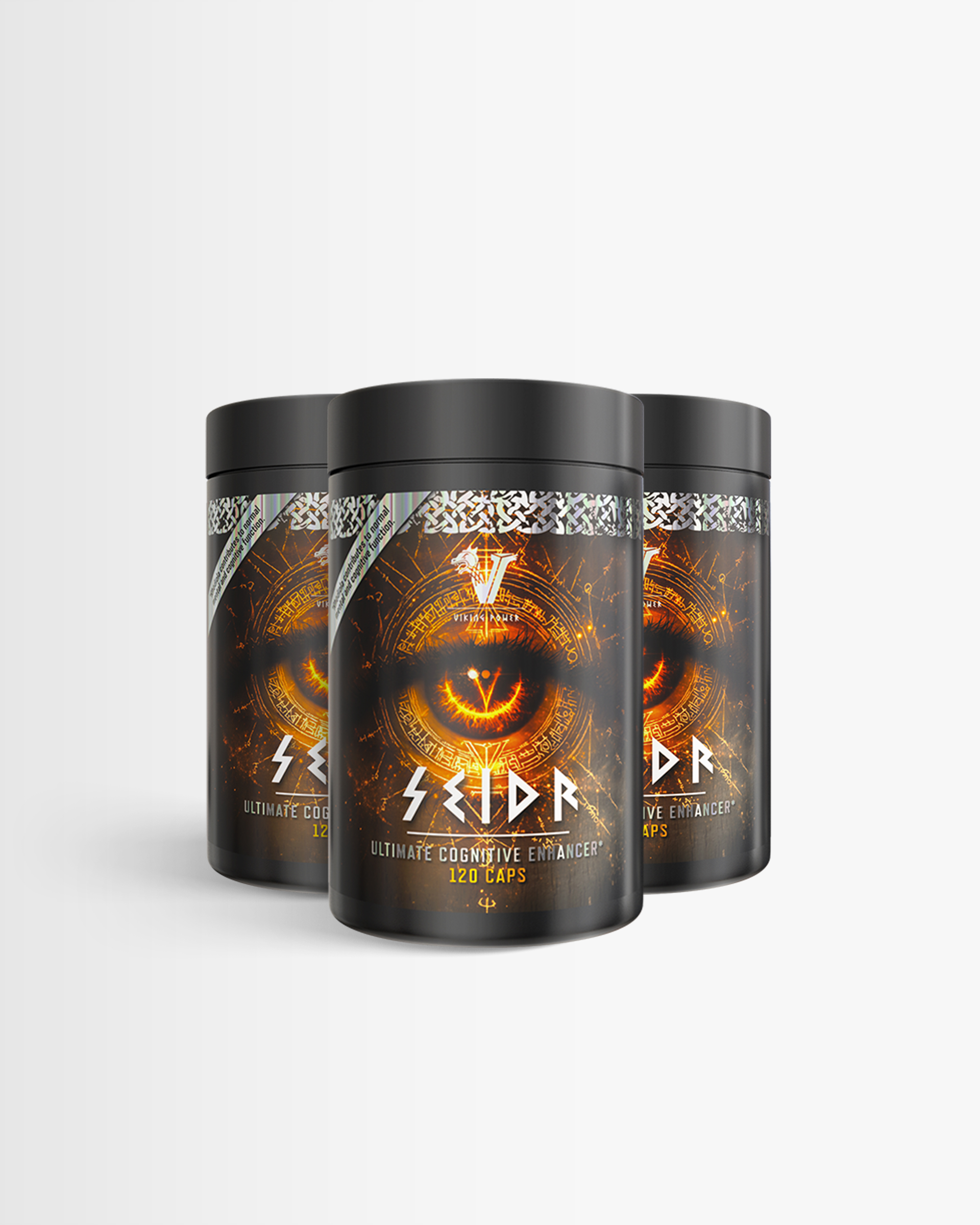 3 st Seidr - Nootropic från Viking Power – pulver