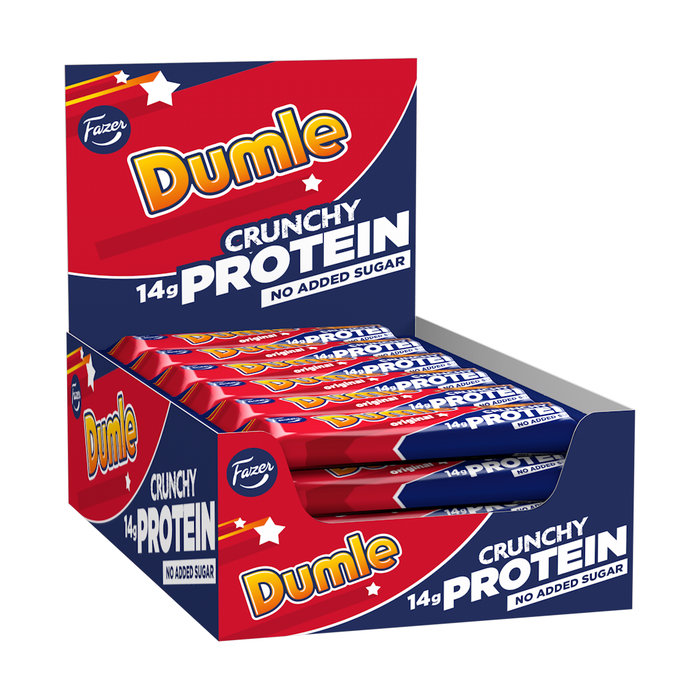15 x Dumle Protein Bar 45 g från DUM – bar