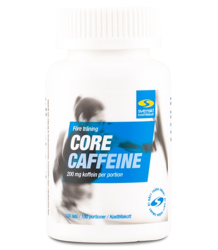 Core Caffeine från Svenskt Kosttillskott – tabletter