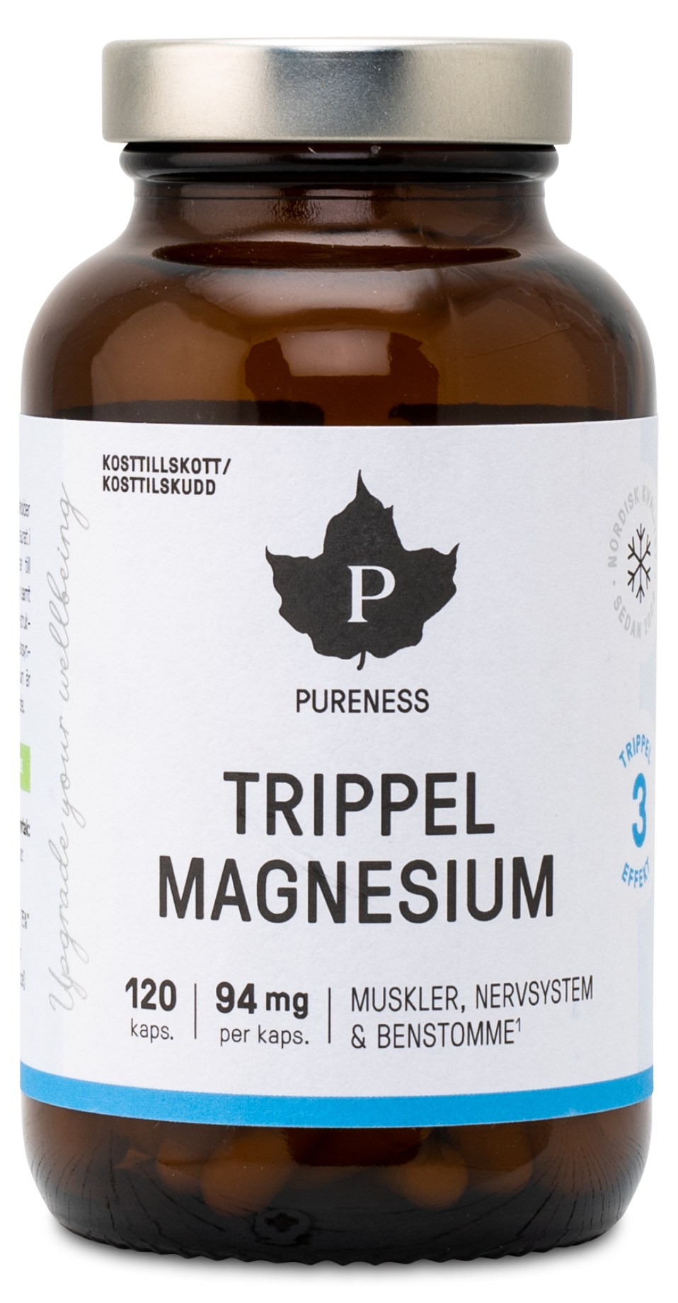 Pureness Trippel Magnesium från Pureness – kapslar