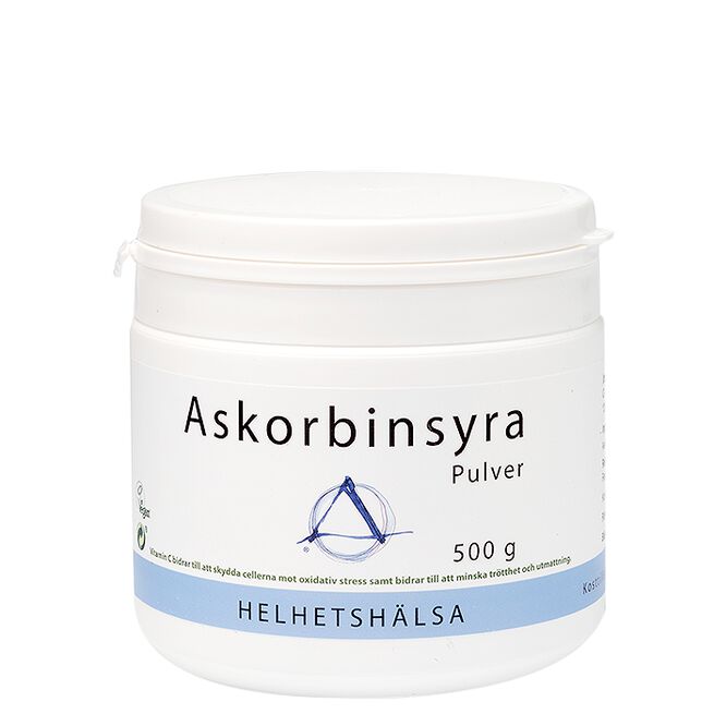 Askorbinsyrapulver 500 g från Helhetshälsa – pulver