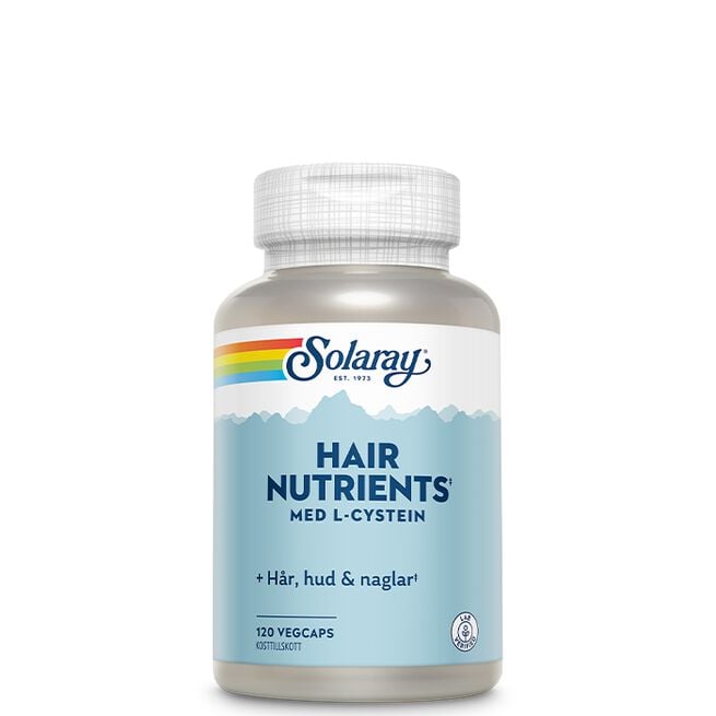 Hair Nutrients 120 kapslar från Solaray – kapslar