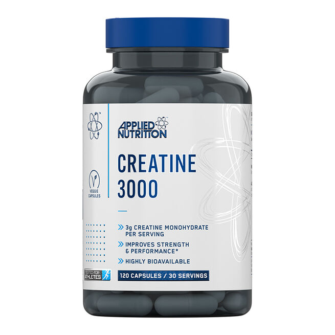 Creatine Monohydrate 120 capsules från Applied Nutrition – kapslar