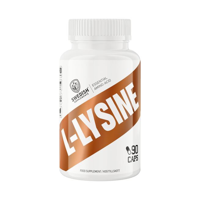 L-lysine 90 caps från Swedish Supplements – kapslar