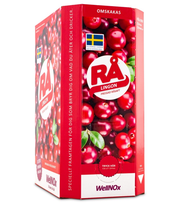 RÅ Lingon från RÅ WellNOx – bar