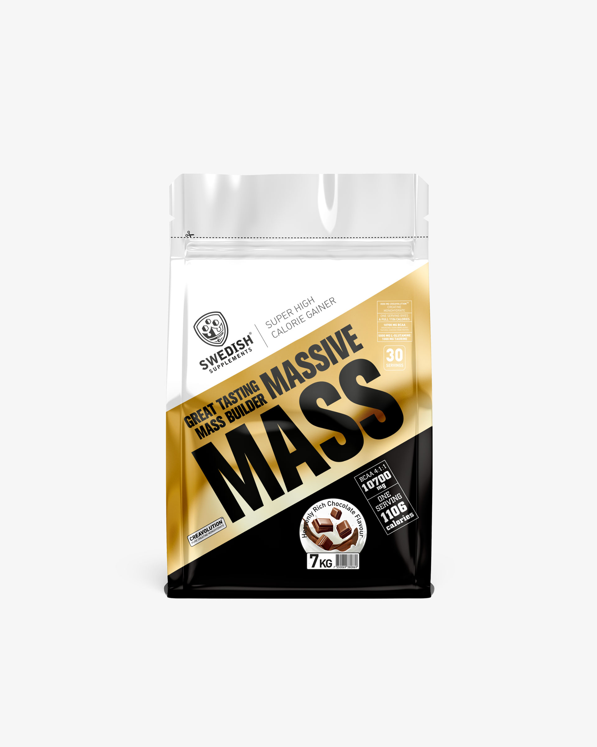 Massive Mass, 7000 gram från Swedish Supplements – pulver