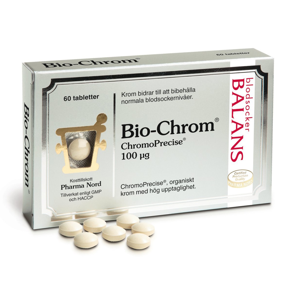 Bio-Chrom 60 tabletter från Pharma Nord – tabletter