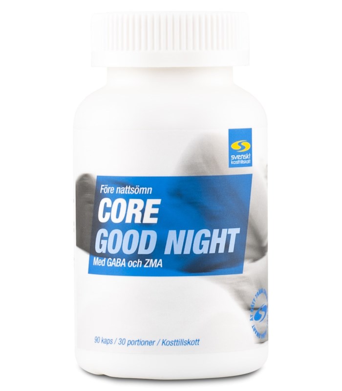 Core Good Night från Svenskt Kosttillskott – kapslar