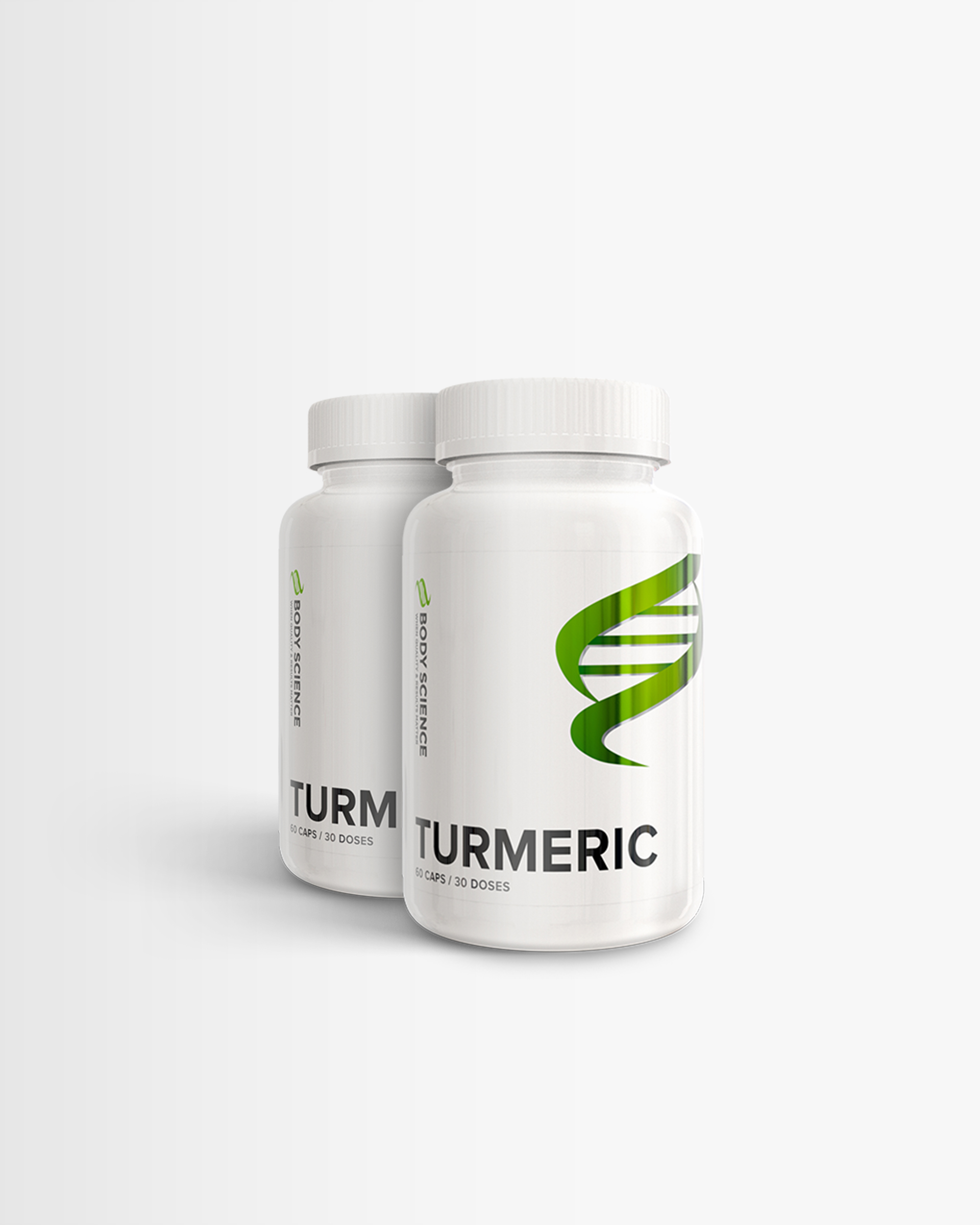 2 st Turmeric (Gurkmeja) från Body Science – pulver