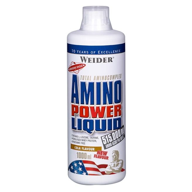 Amino Power Liquid Flytande BCAA 1000 ml från Weider – vätskor