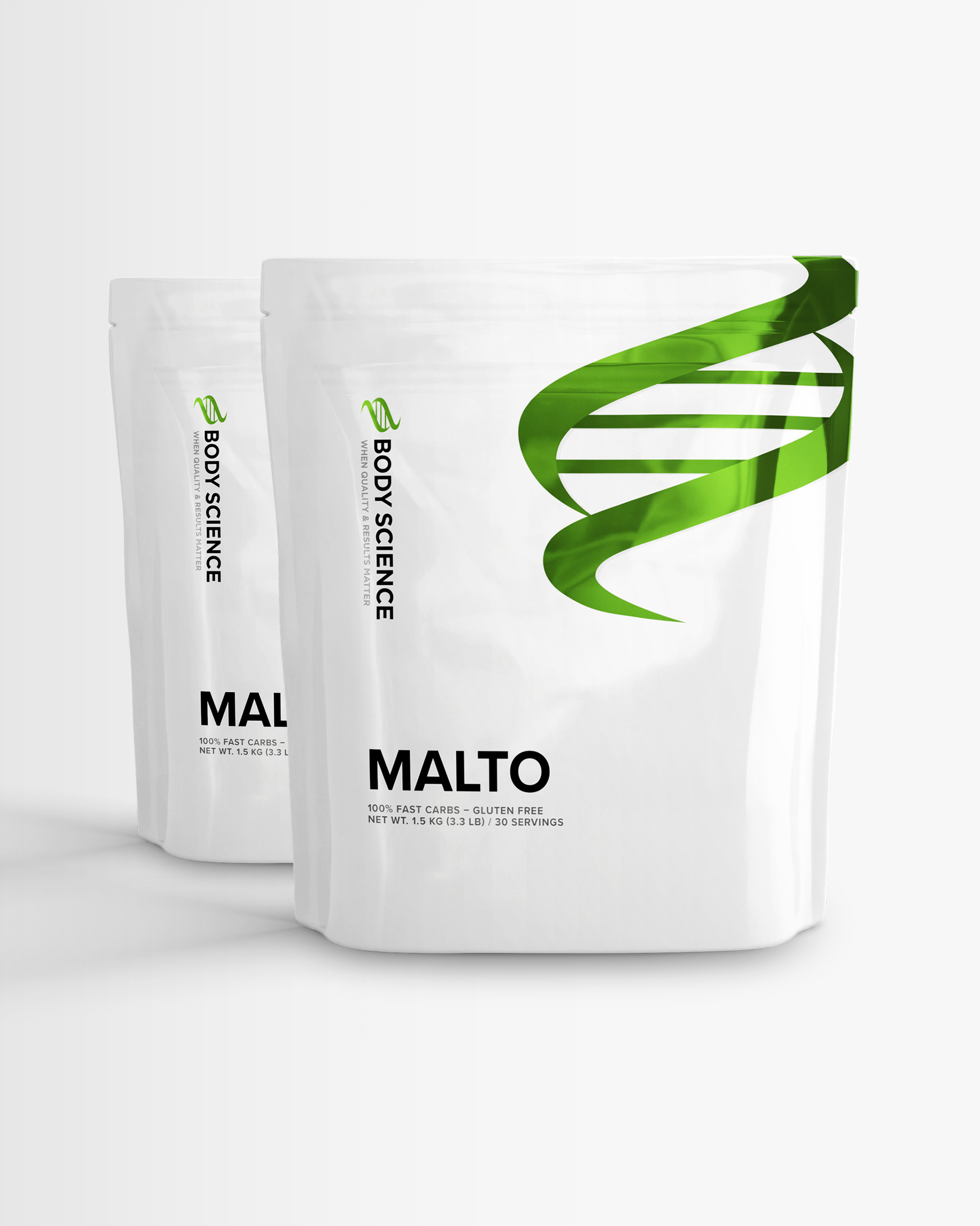 2 st Maltodextrin från Body Science – pulver