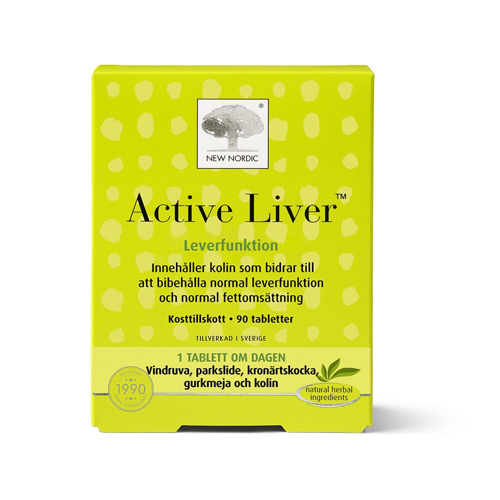 Active Liver 90 från New Nordic – kapslar