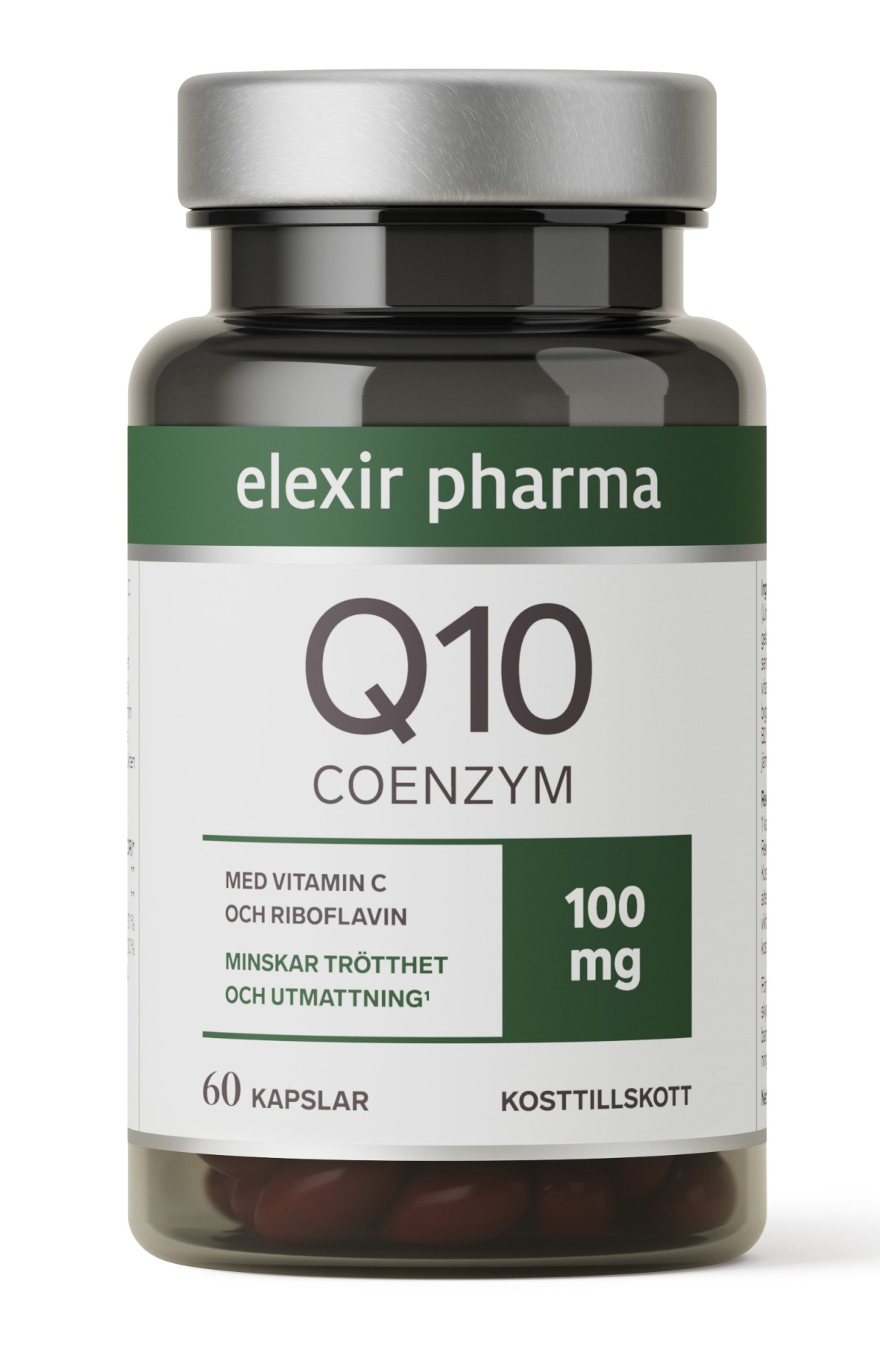 Elexir Pharma Coenzym Q10 100 mg från Elexir Pharma – kapslar