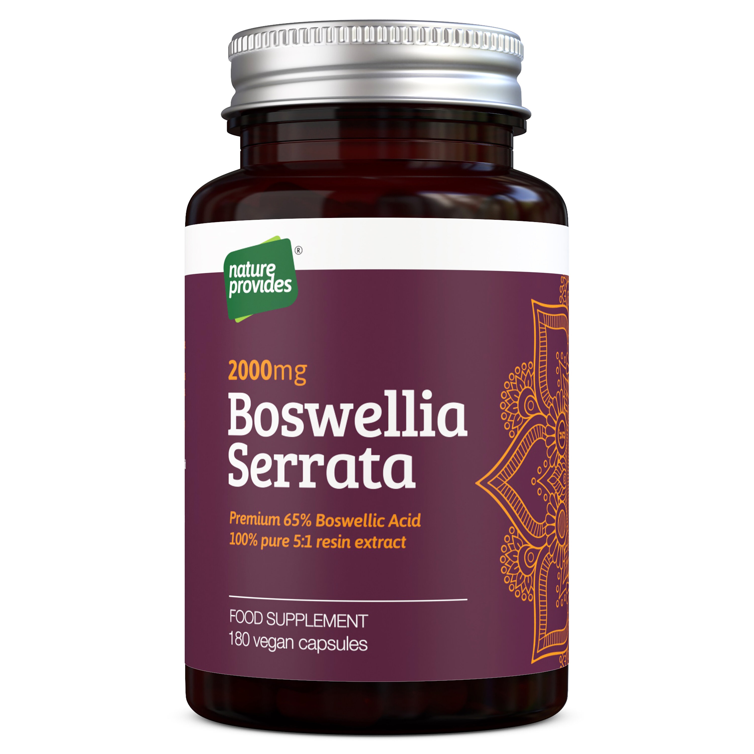 Boswellia Serrata 180 kapslar från Nature Provides – kapslar