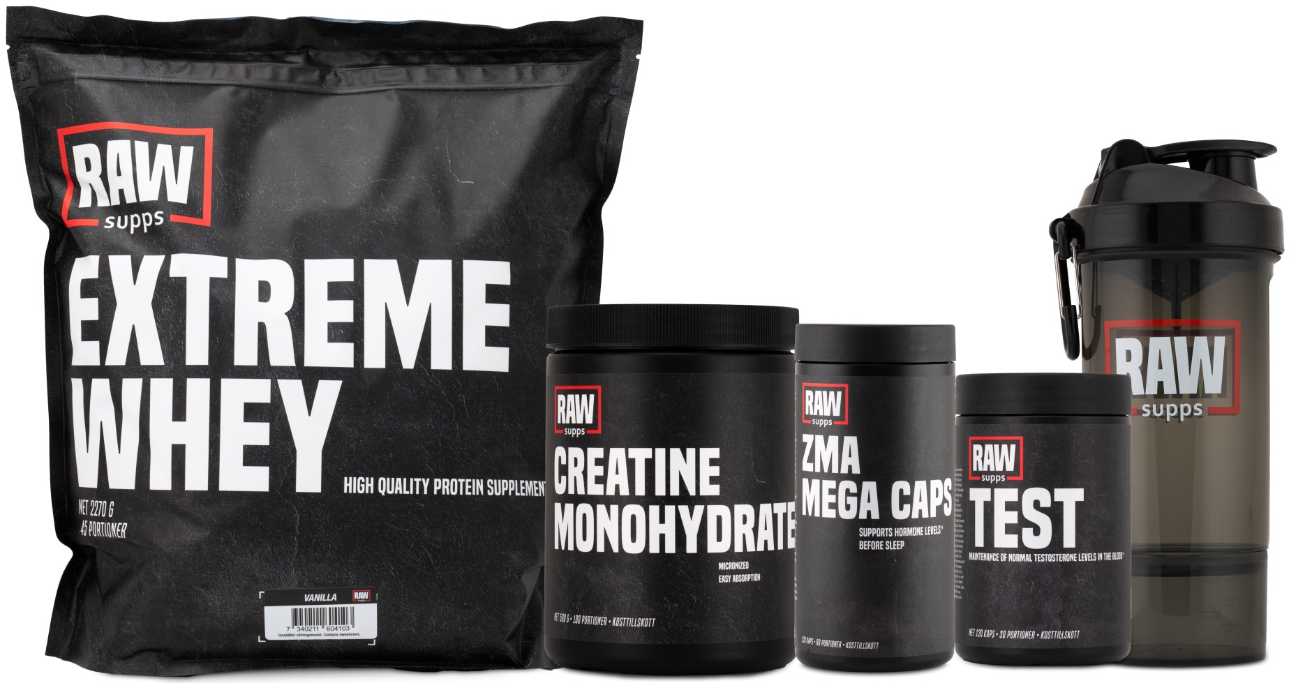 RAW ULTIMATE PACK från RAW Supps – annat