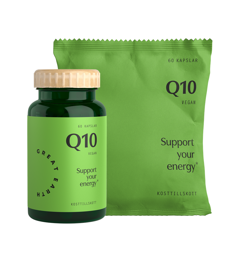 Starter pack Q10 Coenzym från Great Earth – kapslar