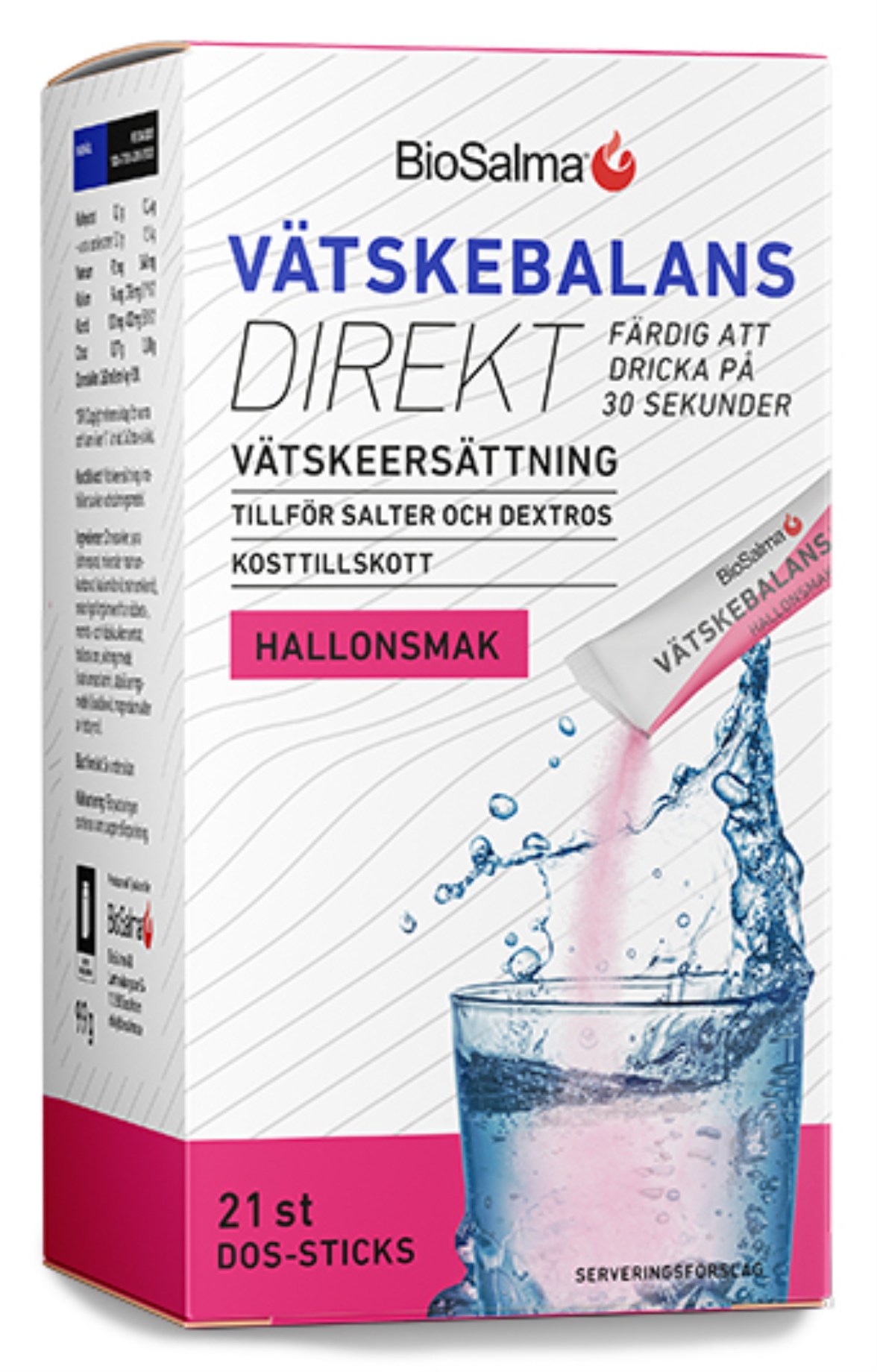 BioSalma Vätskebalans Direkt från BioSalma – pulver