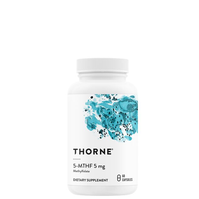 5-MTHF 5 mg 60 kapslar från Thorne Research Inc. – kapslar