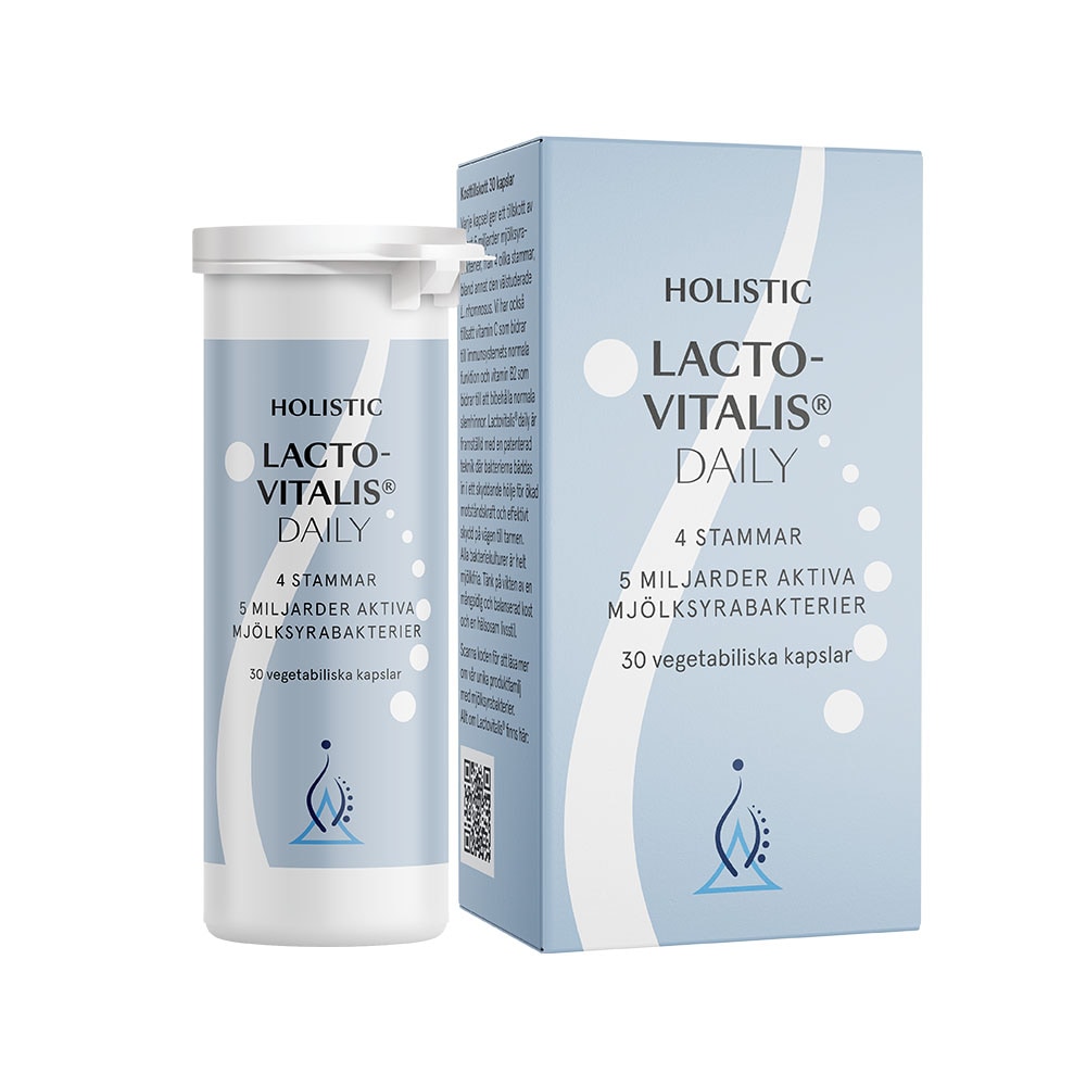 Lactovitalis®daily 30 kapslar från Holistic – kapslar