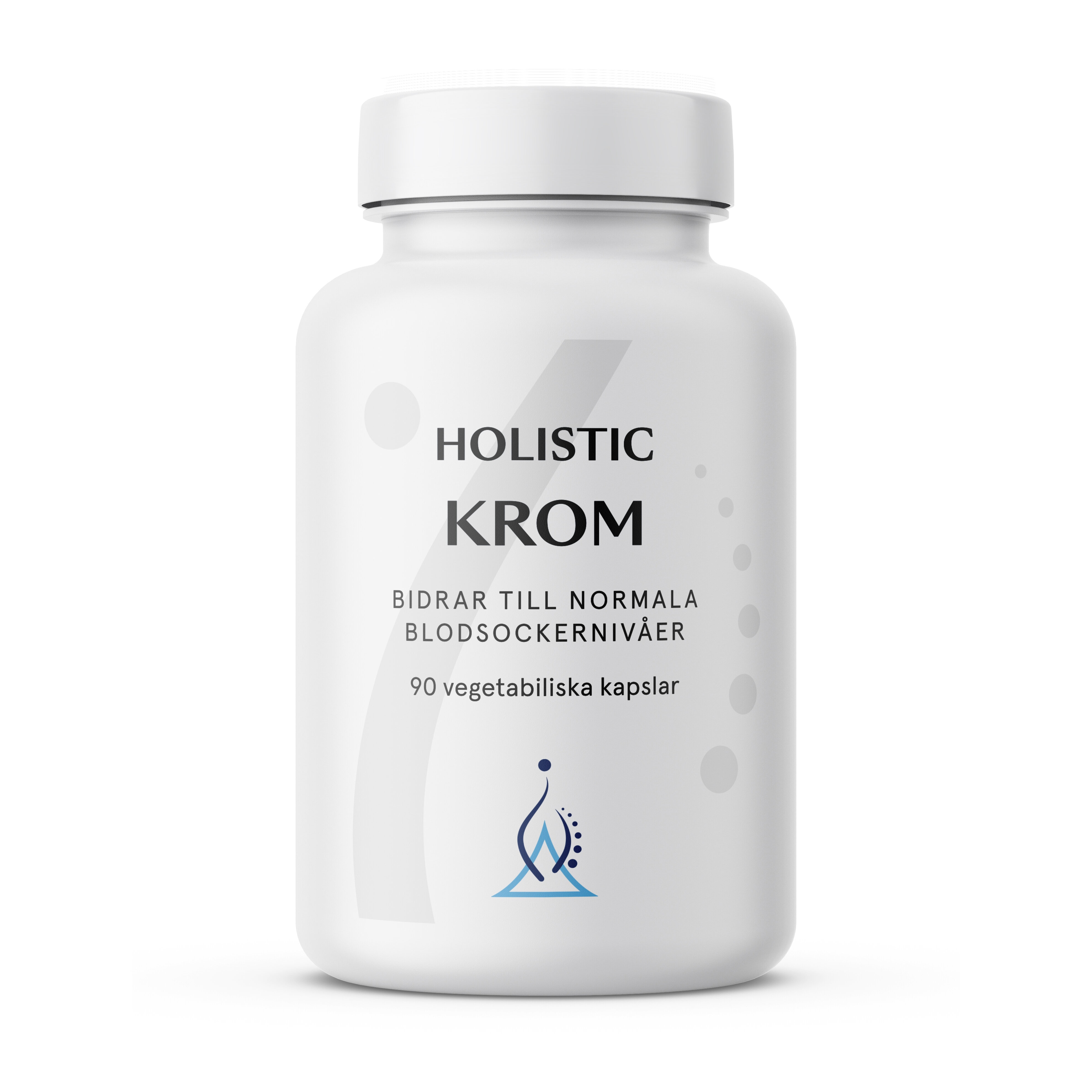 Krom 200 µg 90 kapslar från Holistic – kapslar