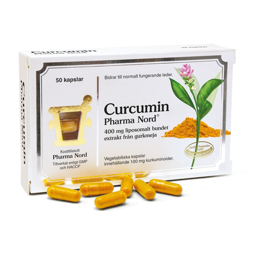 Curcumin 50 kapslar från Pharma Nord – kapslar