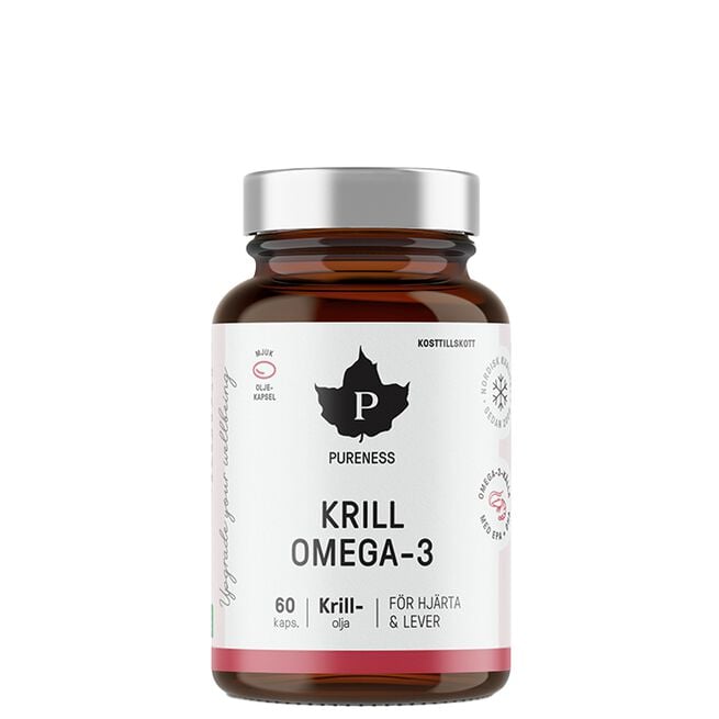 Krill Omega-3 60 kapslar från Pureness – kapslar