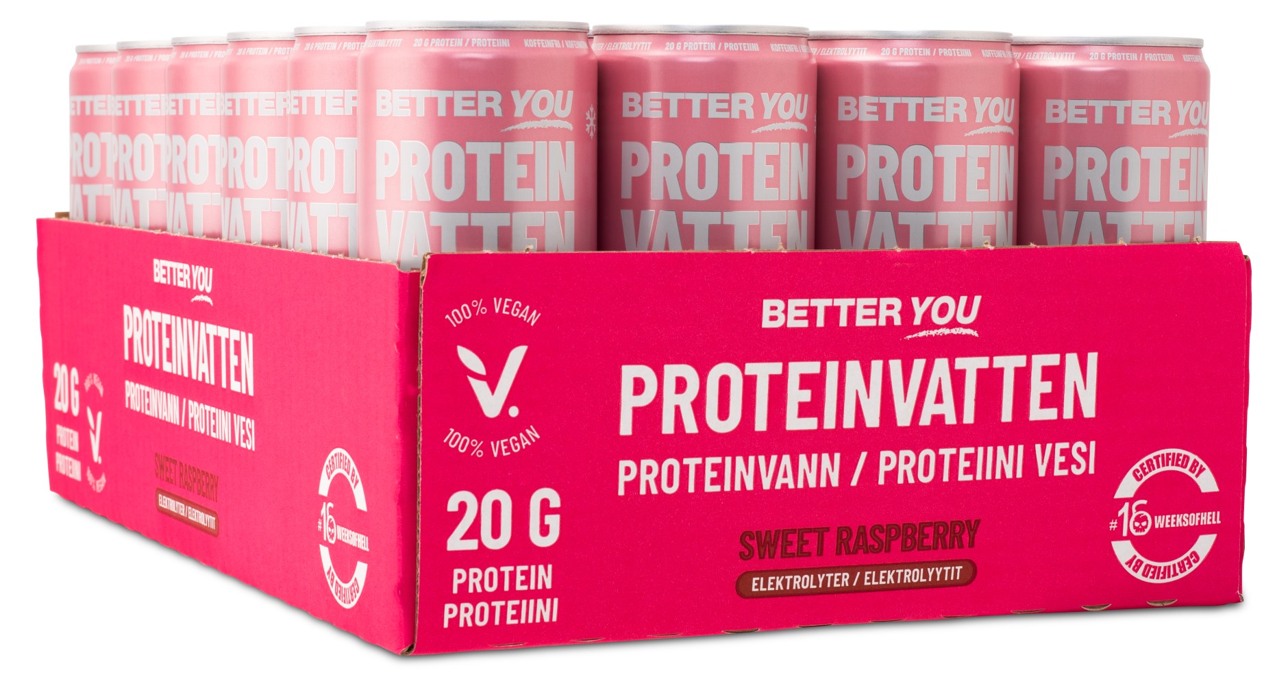 Better You Proteinvatten m Elektrolyter från Better You – vätskor