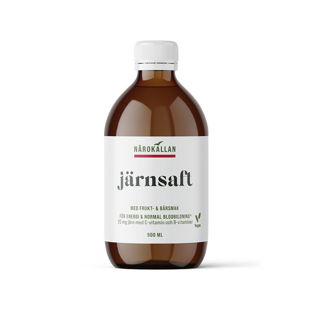 Järnsaft 500ml från Närokällan – vätskor