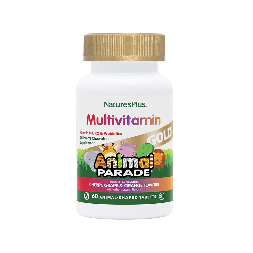 Multivitamin Gold 60 tuggtabletter från Animal Parade – tabletter