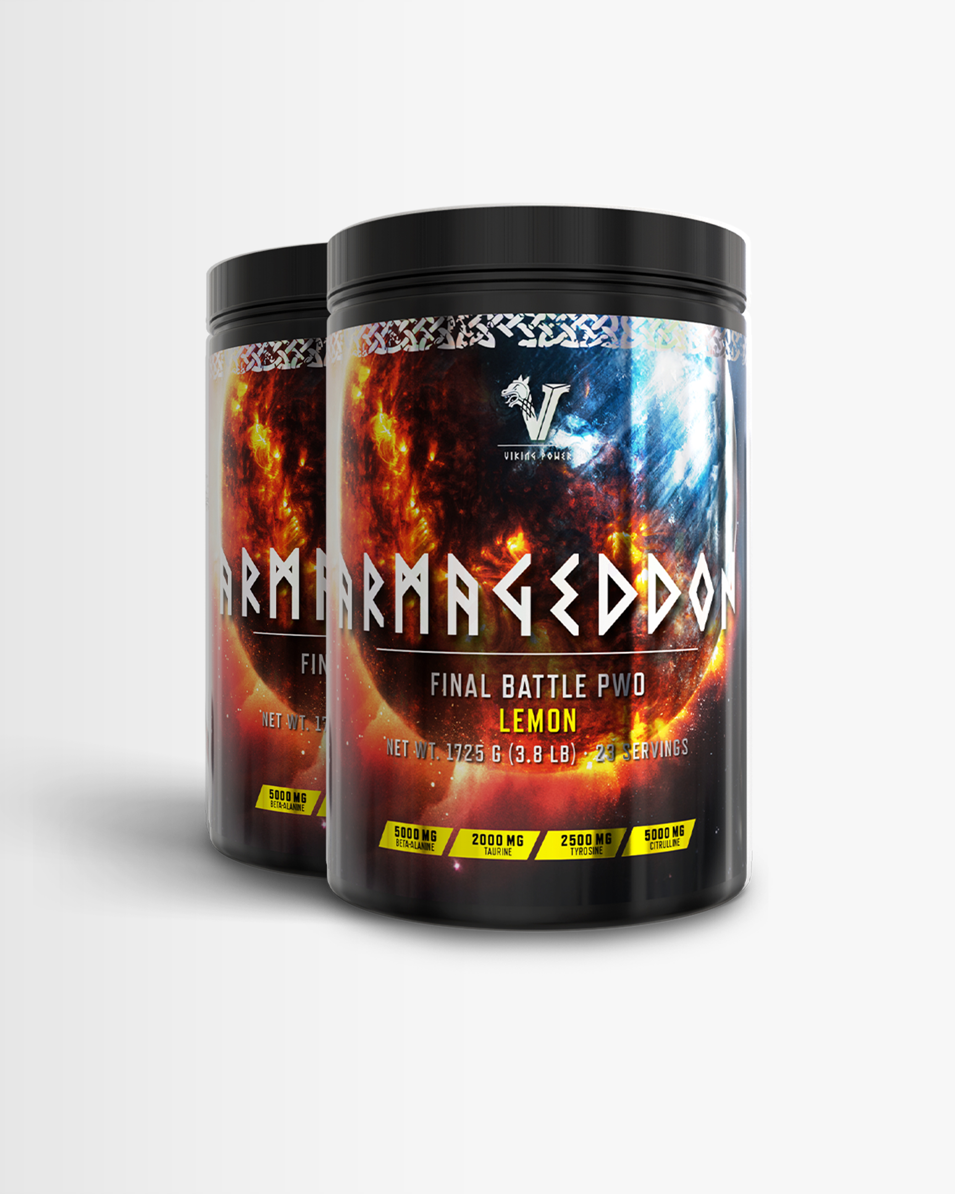 2 st Armageddon - PWO från Viking Power – pulver