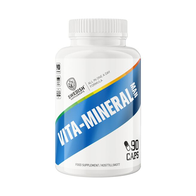 Vita-Mineral Man 90 caps från Swedish Supplements – kapslar