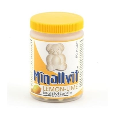 Multivitamin lemon/lime 60 tabletter från Minallvit – tabletter