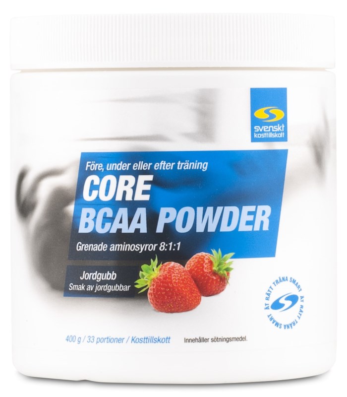 Core BCAA Powder från Svenskt Kosttillskott – pulver
