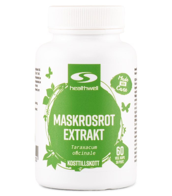 Healthwell Maskrosrot Extrakt från Healthwell – kapslar