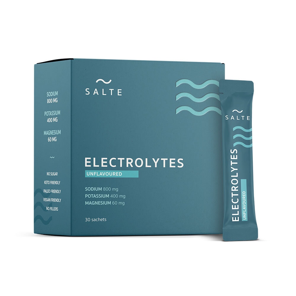 Salte Elektrolyter Naturell 30-pack från Salte – pulver