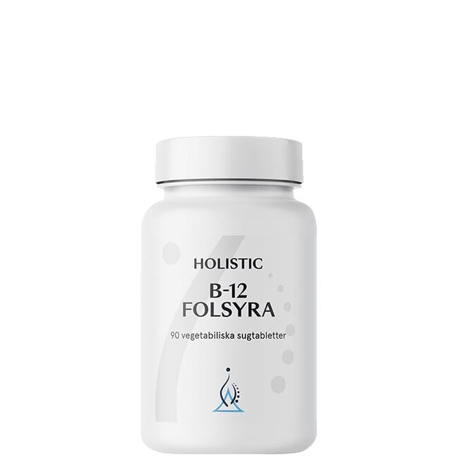 B-12 90 sugtabletter från Holistic – tabletter