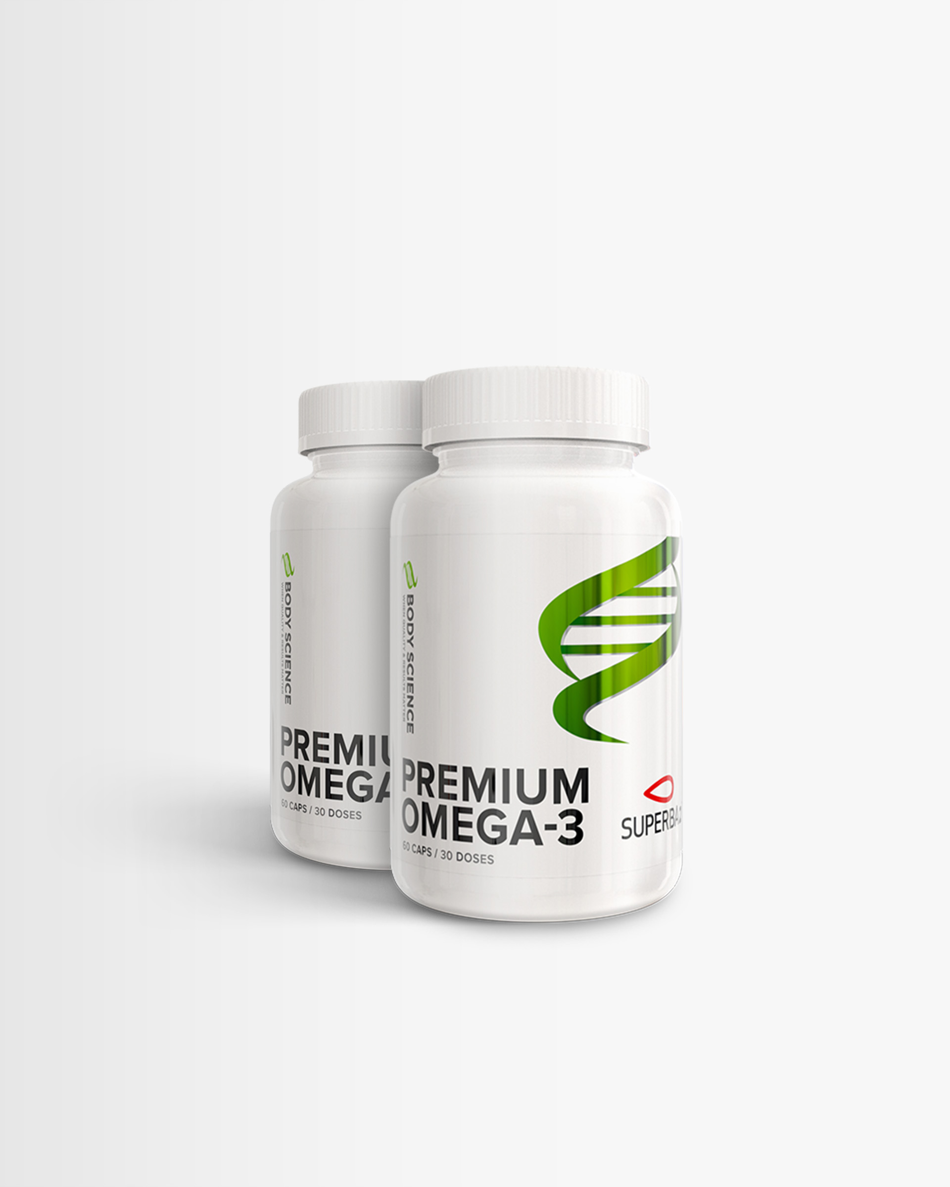 2 st Premium Omega-3 från Body Science – kapslar