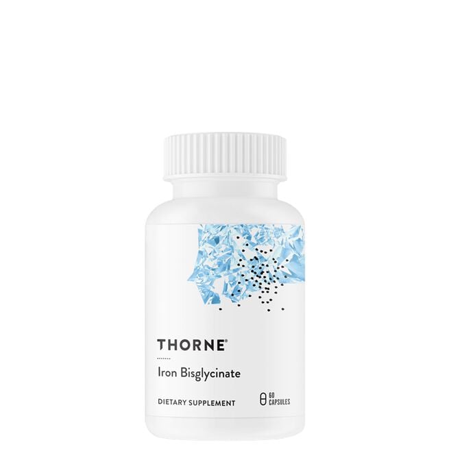 Iron Bisglycinate 60 kapslar från Thorne Research Inc. – kapslar