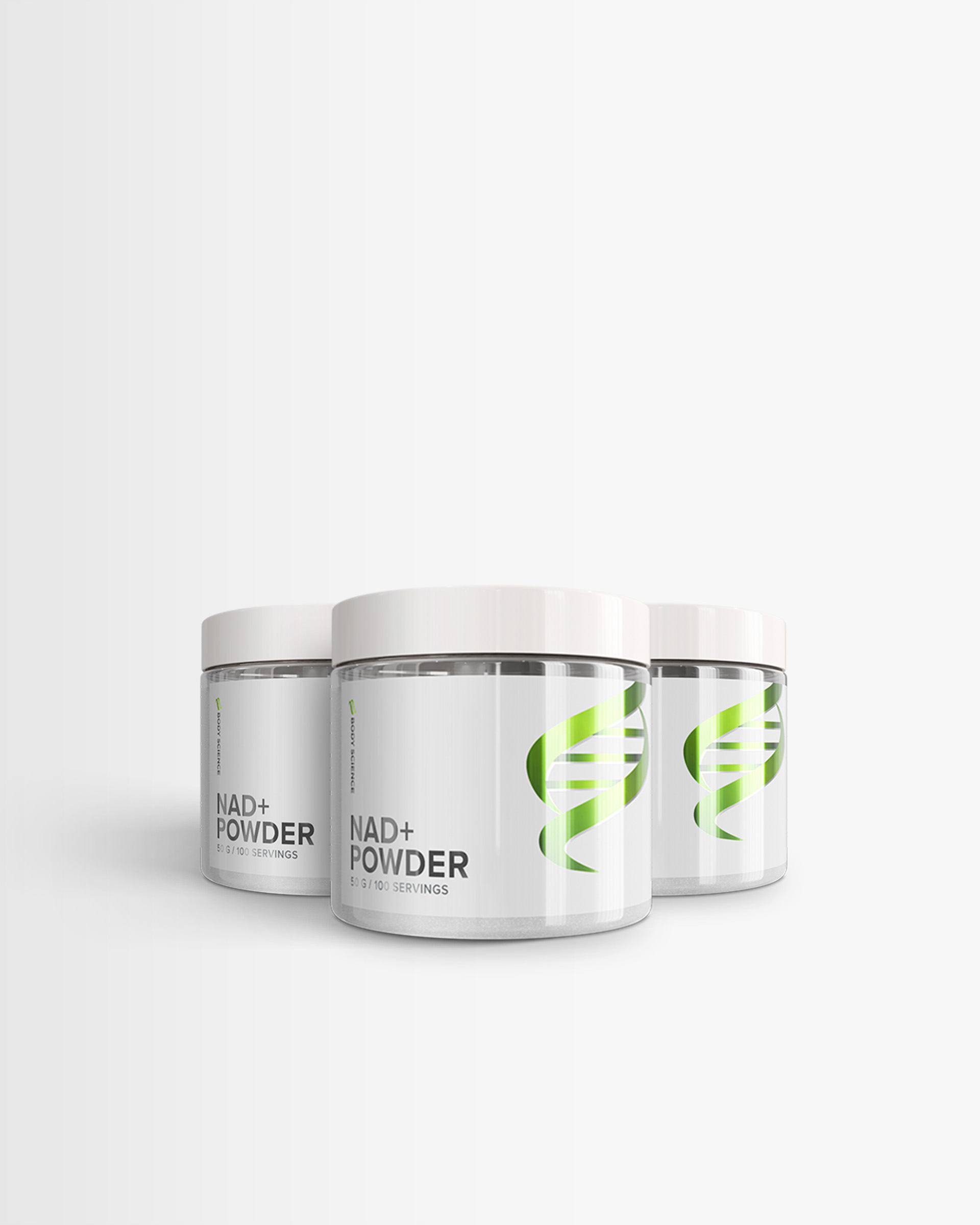 3 st NAD+ Powder från Body Science – pulver
