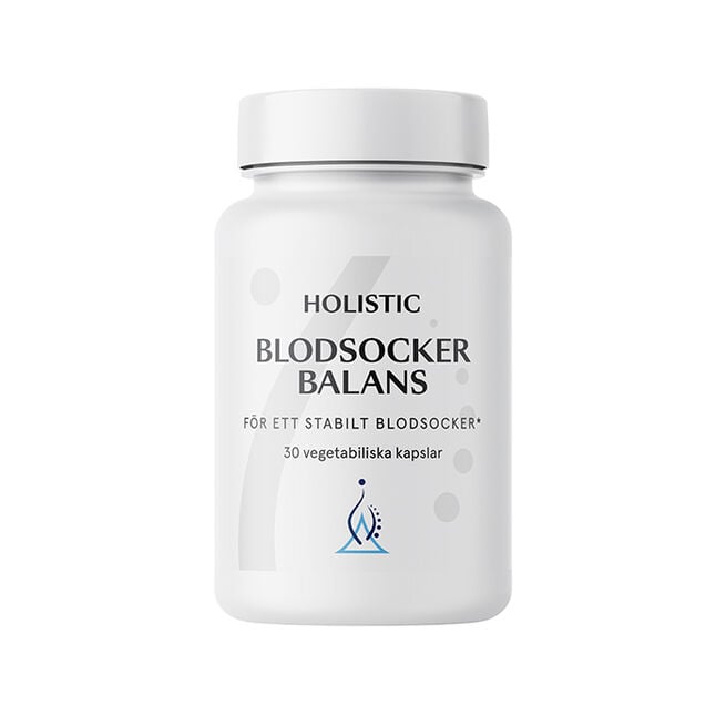 Blodsockerbalans 30 kapslar från Holistic – kapslar