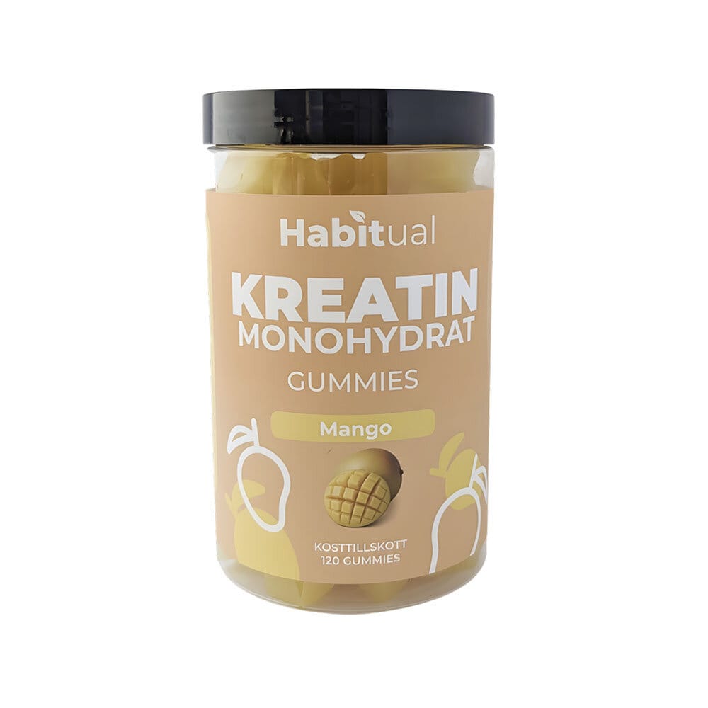 Kreatin gummies mango 120st från Habitual – gel