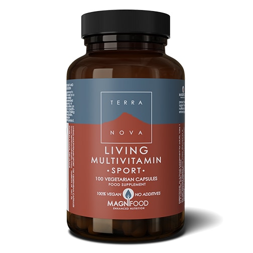 Living Multivitamin Sport 100 kapslar från Terranova – kapslar