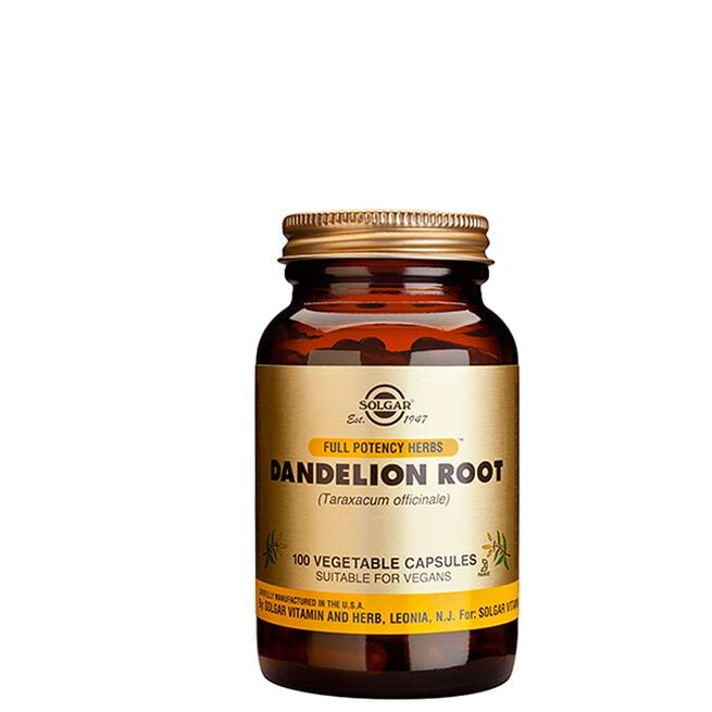 Dandelion Root 100 kapslar från Solgar – kapslar