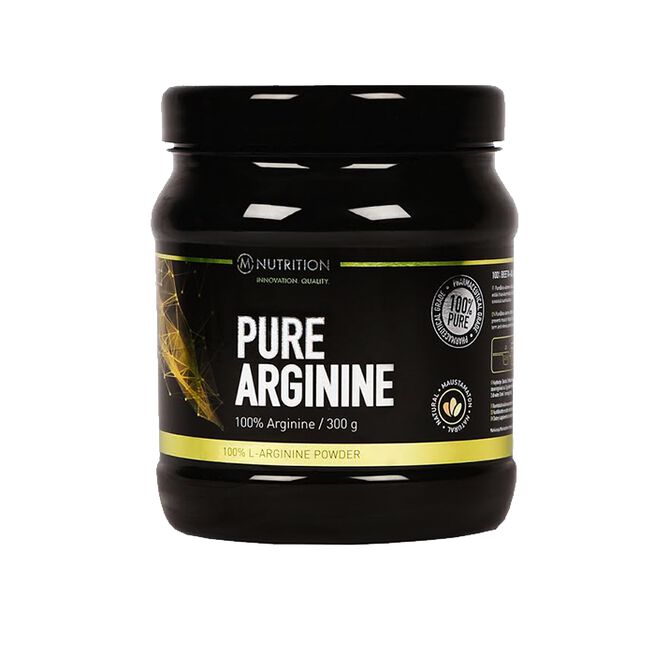 Pure Arginine L-arginin Utan Smaksättning 300 g från M-Nutrition – pulver
