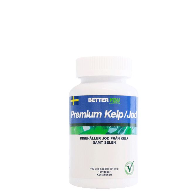 Premium Kelp/Jod 160 kapslar från Better You – kapslar
