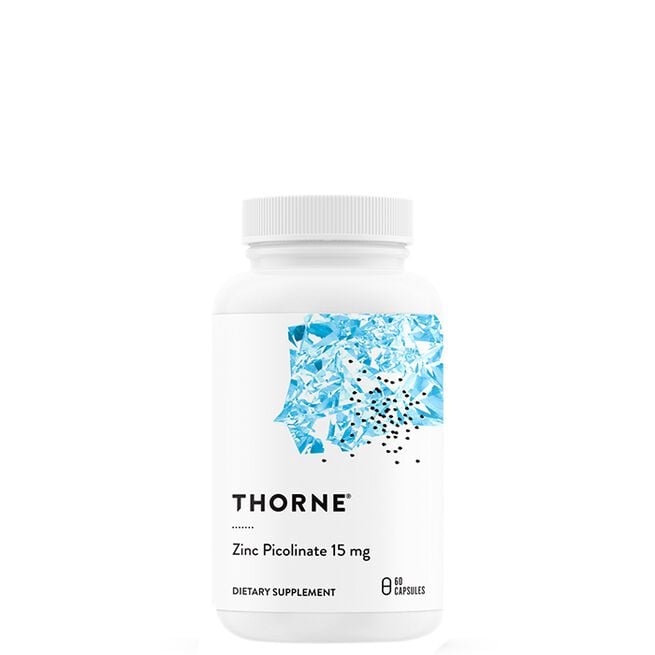 Zinc Picolinate (15 mg) 60 kapslar från Thorne Research Inc. – kapslar