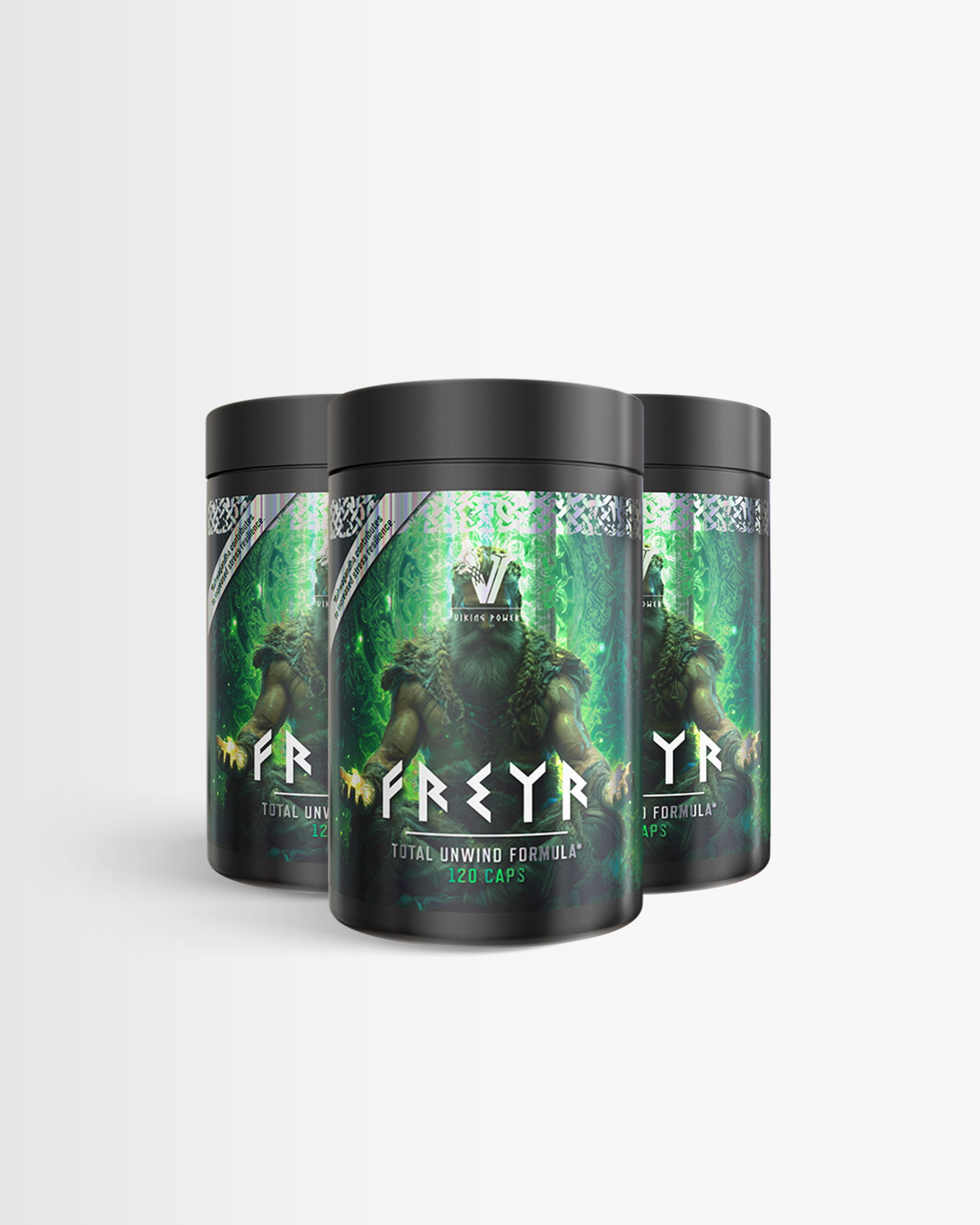 3 st Freyr - Anti-Stress Formula från Viking Power – kapslar