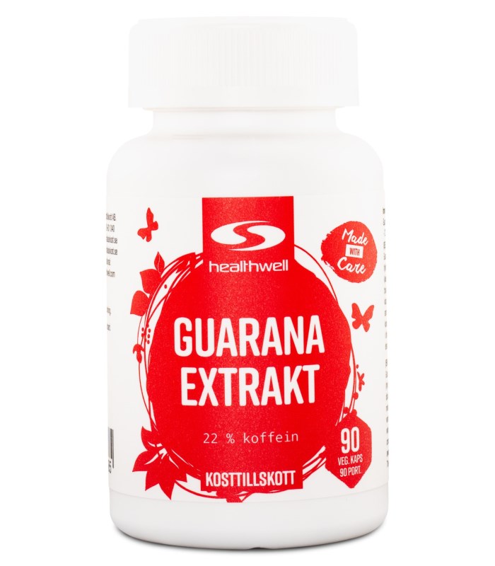 Healthwell Guarana Extrakt från Healthwell – kapslar